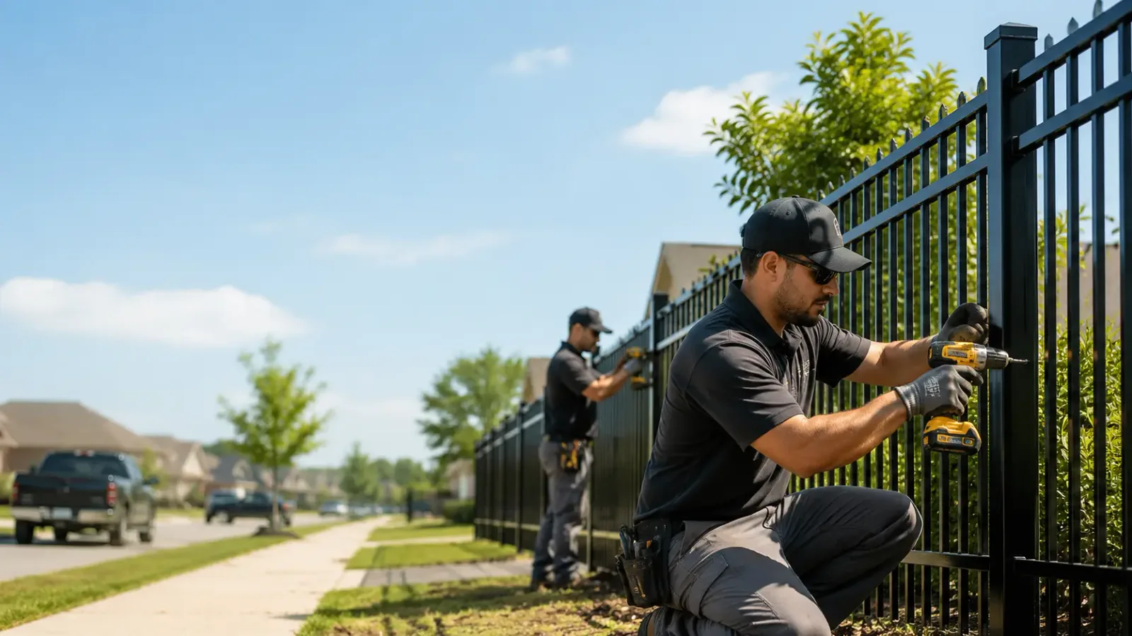 Metal Fence Installation in Mccomb, OH
